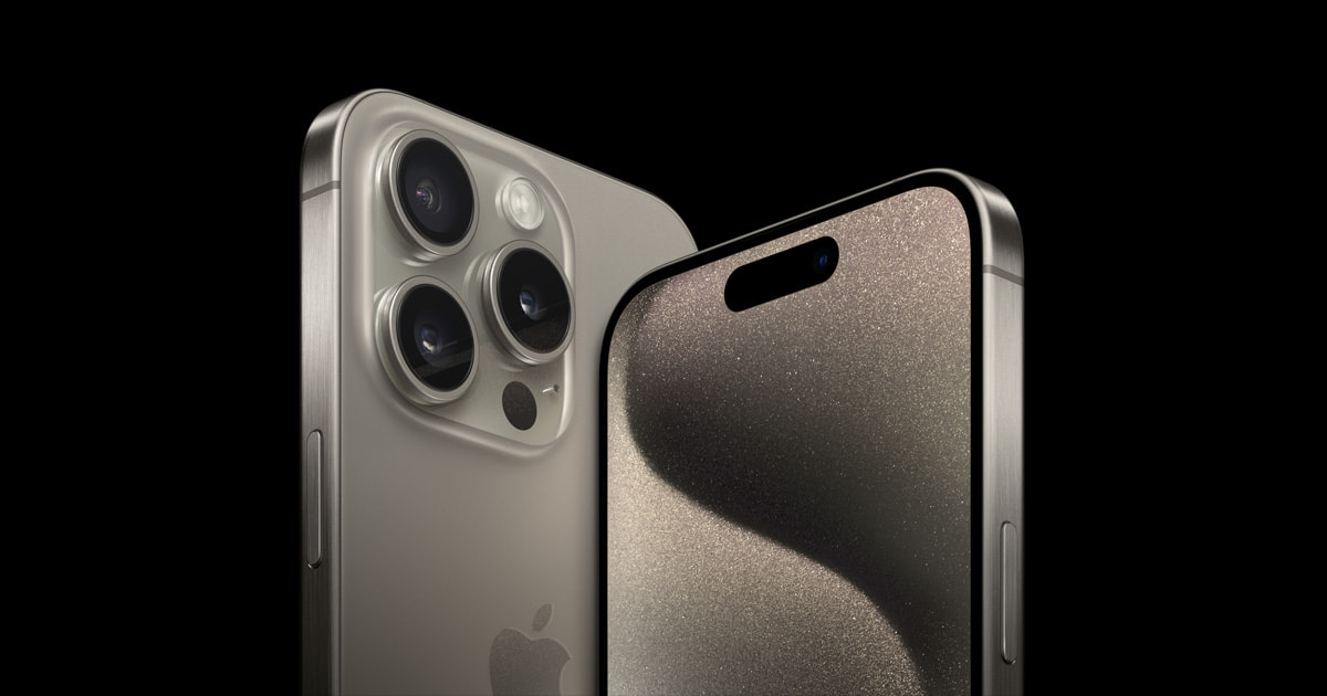 Apple 推出iPhone 15 Pro 和iPhone 15 Pro Max - Apple (台灣)